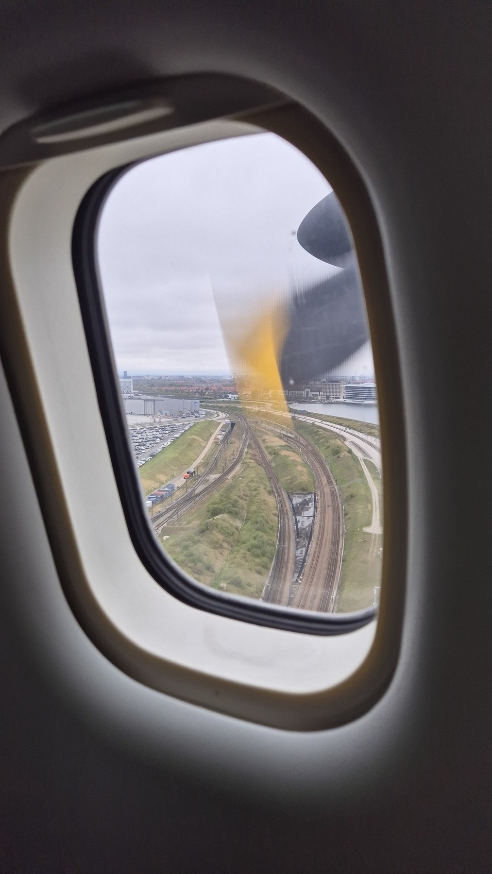 Landing to Copenhagen.