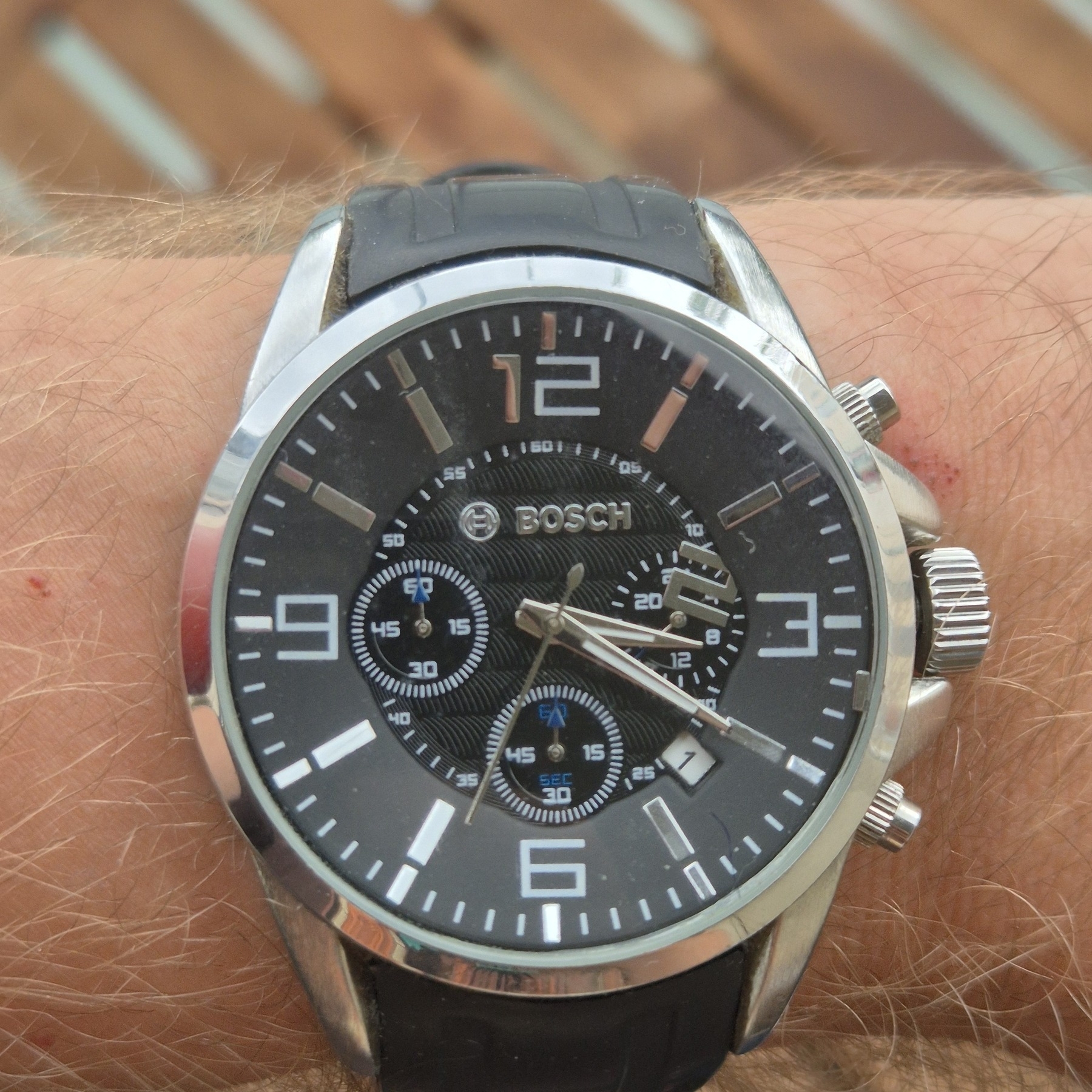 Number 2, from the '12', disappearing.