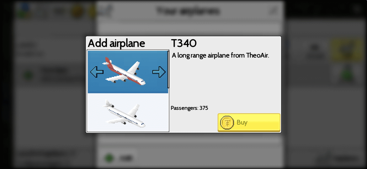 Buy a plane.